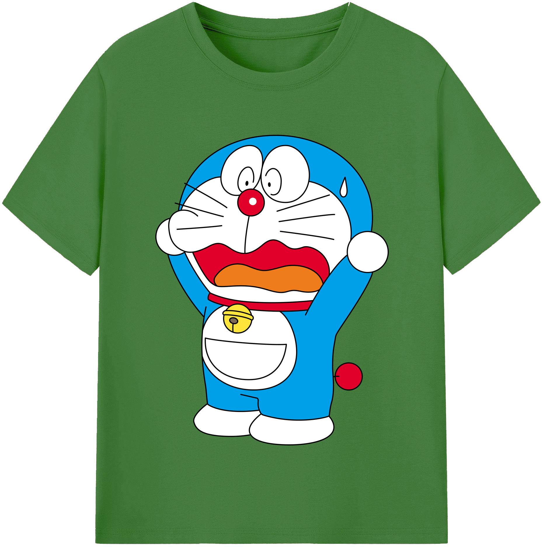 （画像用） ドラえもん Doraemon レディースカジュアルプリントTシャツ（綿100％）